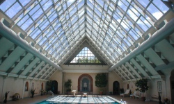 стеклянная крыша для частной резиденции